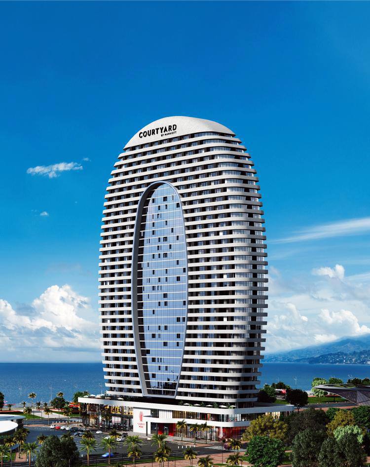 Апартаменты формата 1+1 на первой линии моря в одном из самых популярных у туристов комплексе Alliance Palace