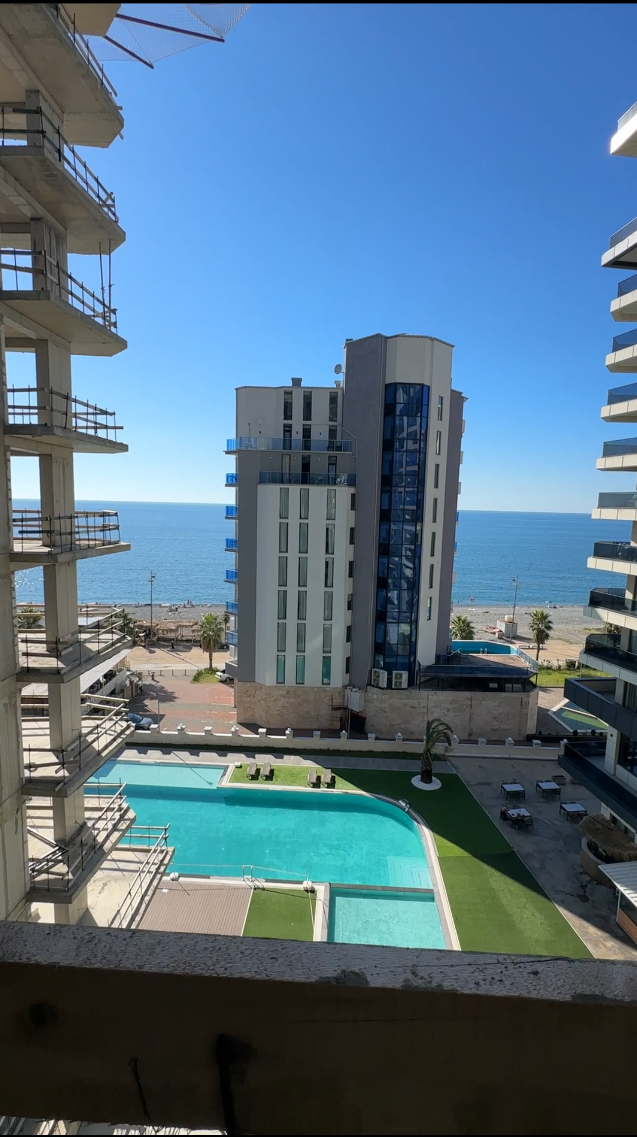 Большая студия №4 в Green Side — прямой вид на море, 48.8 м², выгодные условия оплаты