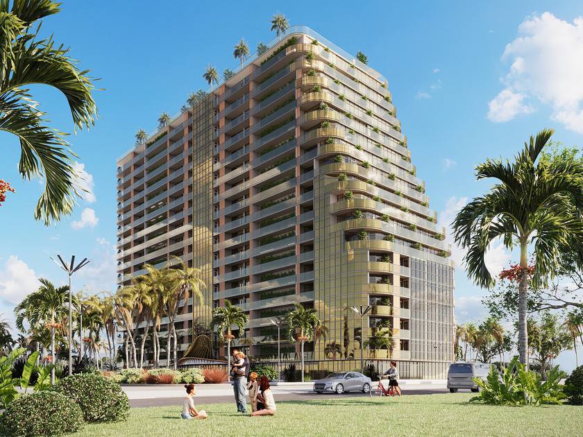 Студия в OPTIMA Батуми – 40 м², сдача 2026, ипотека, дизайн в подарок